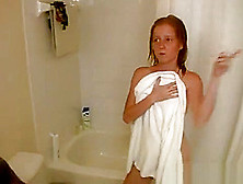 Alyssa Hart - Brother Bathroom Blowjob