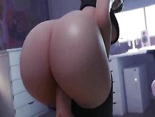 【Mmd R-Eighteen Sex Dance】Delicious Gigantic White Buttocks Sweet Extreme Rides 甘いお尻 [Mmd]