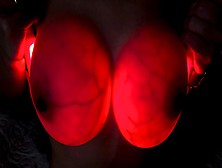 This You Have Not Seen! Glow Boobs How Silicone Implants Glow In The Dark