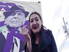 Inhale 13 Gypsy Dolores Smoking Fetish With Leonard Cohen/ Montreal Murals