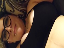 Curvy Amateur Tattooed Goth Bound,  Beaten,  And Fucked