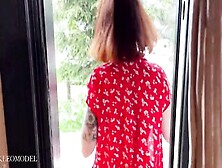 Street Bj From Red Haired Ex-Wife And Passionate Sex,  Cum On