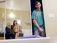 Secret Family Threeway On St.  Patrick's Day - Hd Porn Video