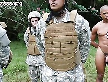 Military Jock Fucked In Outdoor Orgy In Front Army Voyeurs