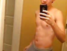 Very Cute Young Boy Strips Off Clothes