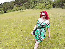 Amateur Redhead Stranger Jasmine James Gets Fucked In The Woods