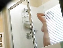 Remarkable Big Boobs Filmed In The Shower On Hidden Camera