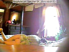Girl Caught Masturbating By Hidden Spycam