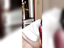 Penis Flashing The Maid With The Door Open – She Likes To See