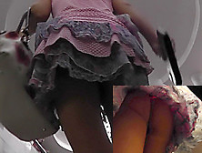 Sexy Girl In Hot Skirt Became A Star Of Upskirt Clip
