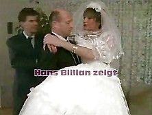 Milf Bride And Her Bald Husband Are About To Fornicate