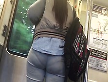 Phat Assed College Student On Septa Train