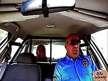 Hot Blonde Teen Aidra Fox Fucked In A Police Officers Car