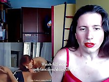 Shemale Shiny Chiara Porn Reaction And Cum Eating