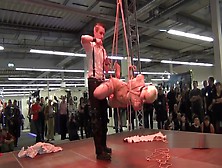 Bondage Show In A Shopping Centre