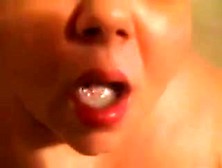 Wifey Makes Me Cum While That Hottie Sucks Me.  Then Swallows While Deep Throating