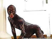 Wild Blonde Woman-Leopard