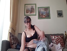 Mommy Surprise In Webcam Video Call