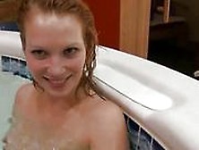 Sexy Eurobabe Asshole Rammed In Jacuzzi
