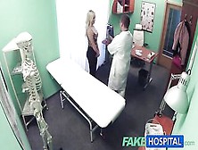Fake Patient Is About To Have Sex With Her Doctor,  'cuz This Babe Loves Him A Lot