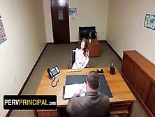 Ambitious Mylf Lawyer Is Called To Principal’S Office Coz Of Her Stepdaughter’S Behavior Issues