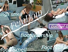 Folle E Narcisista Prodom ( Only Foot Domination Scene ) Weird And Narcissistic Prodom