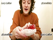 Unboxing Simply Elegant Glass Dildo Lucy Larue Lacebaby