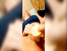 Real Milf Finger Bang And Dildod.  Squirting Vagina Runs Down Her Booty Then Shows Her Creamy Cunt Up Close