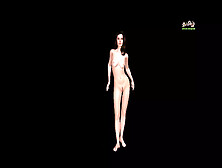 A Teen Girl Giving Sexy Poses - Animated 3D Porn
