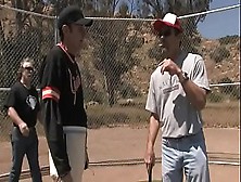 A Baseball Team Full Of Sluts Uses Their Bodies To Distract The Opponent