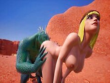 3D Porn [Wildlife Game] Dp Dino Bangs Girl
