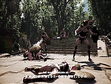 Many Amazons Killed By Arrows
