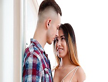 Brown-Haired Asian Gf Roxy Lips Adores Hardcore Penetration