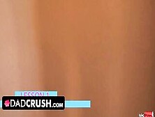 Dadcrush - Erotic Raven-Haired Hot Skipped Class And Grind And Finger-Banged! Her Dripping Pussy Inside Bed