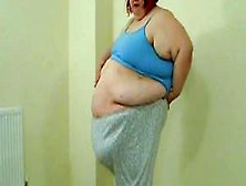 Big Belly Ssbbw - Weighing