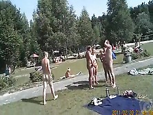 Nudist Weekend At The Lake With Lots Of Naked People