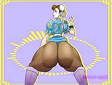 Chun Li Shakes Her Long 53 Year Older Booty - Incredible Sexy Extended