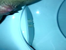 Horny Wife Shitting In Toilet