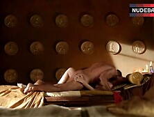 Lucy Lawless Shows Tits In Sex Scene – Spartacus