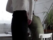 Teacher Seduces Student Real Role Playing By A Couple With Bloopers