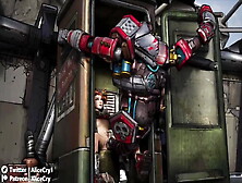 Borderlands 3 Gaige Gets Caught By Surprise And Fucked In A Porta Potty By Deathtrap