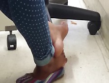 My Classmate's Candid Soles