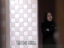 Asian Women Caught In Public Toilets
