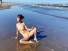 Strip And Dance On The Beach She Loves Utterly Stark Naked
