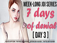 Day Three Joi Audio Series: 7 Days Of Denial By Vauxibox (Edging) (Jerk Off Instruction)