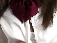 Dirty Japanese Schoolgirl Getting Fucked Hard In Her Uniform