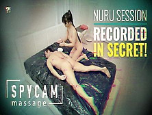Cam Caught Erotic Asian Nuru Massage On Tape