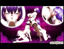 3D Anime Shemale With Bigboobs Foursome Groupsex