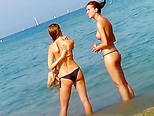 Hot Topless Voyeur Beach Teens Video