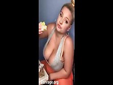 Bbw Bloated Barbie Stuffing And Burping